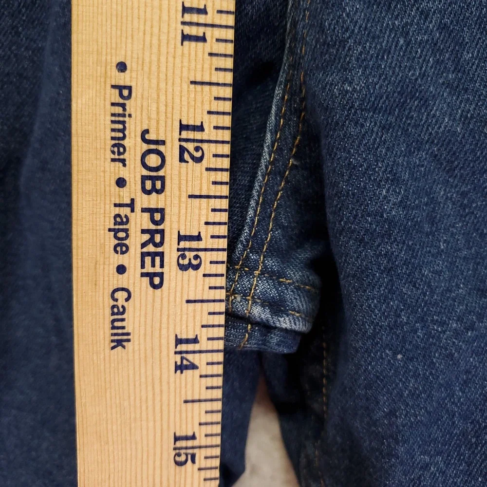 Wrangler Five Star Heritage Relaxed Fit Jeans Men 42x34 Blue Denim 1097FXVMD NEW